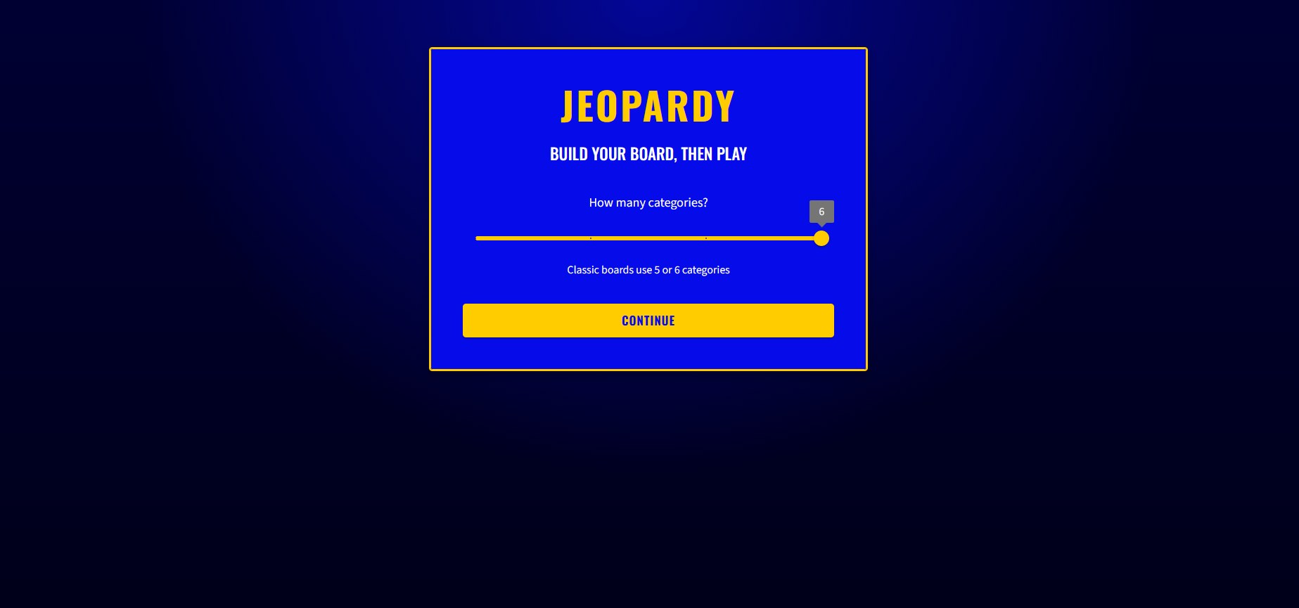 Jeopardy! screenshot